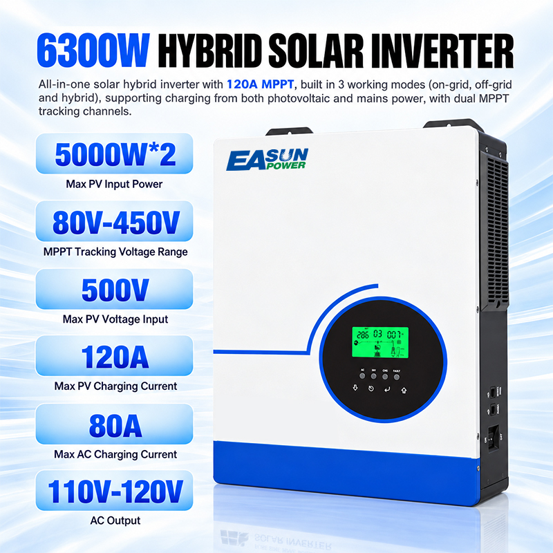 EASUN POWER Hybride Solar Inve - Grid Tie Inverter Limiter 2000W recensie en prijs