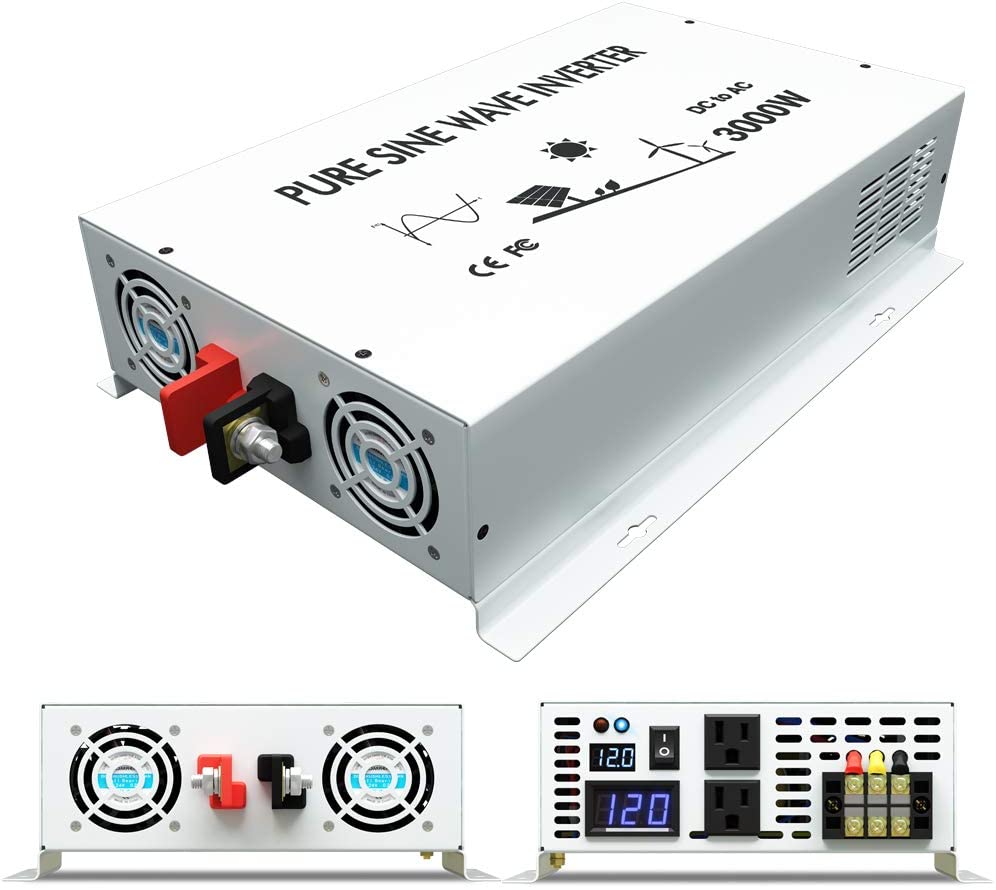 Zuivere Sinus Omvormer 3000W 2 - Inverter Pure Sine Wave 60Hz 120V 3000W recensie en prijs