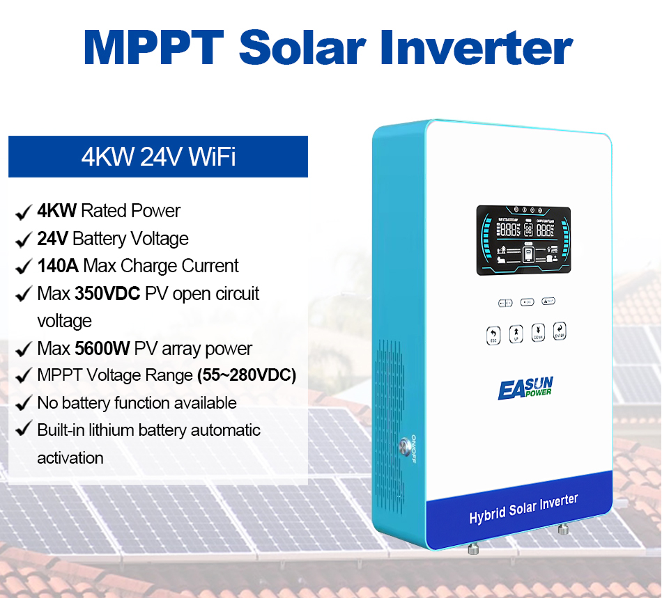 EASUN POWER 4000W Solar Invert - Grid Tie Inverter Limiter 2000W recensie en prijs